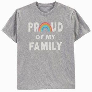 NWT matching adult and child sizes Family proud Tshirts unisex